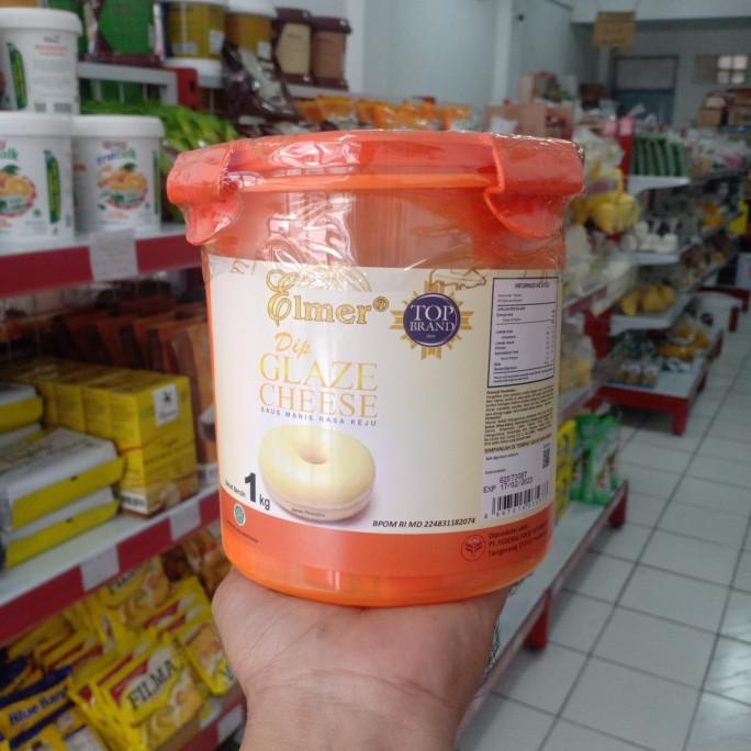 

[COD] Dip Glaze Cheese 1kg Coklat Elmer [COD]