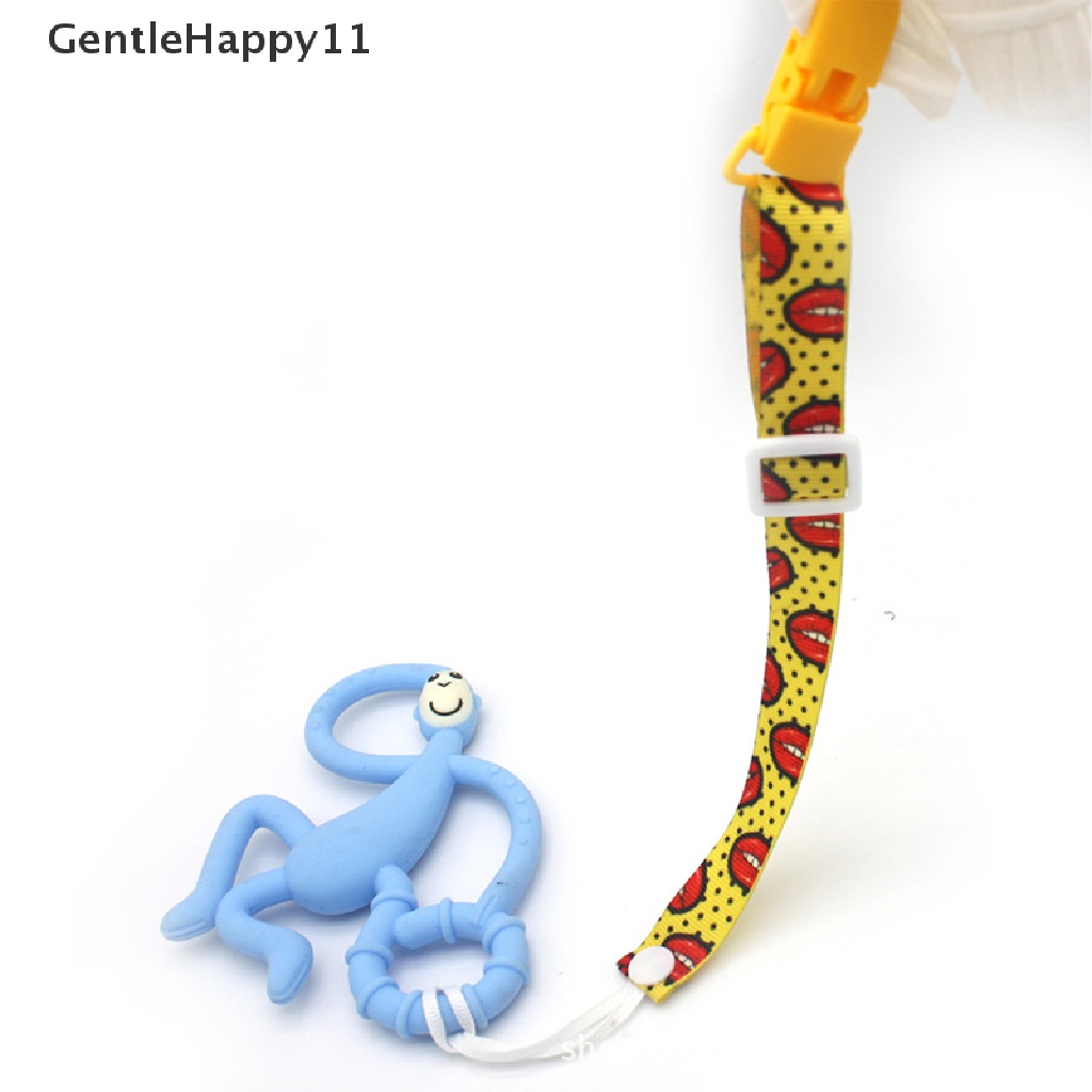 Gentlehappy Klip Rantai Holder Dot Empeng Bayi Desain Lucu Nyaman