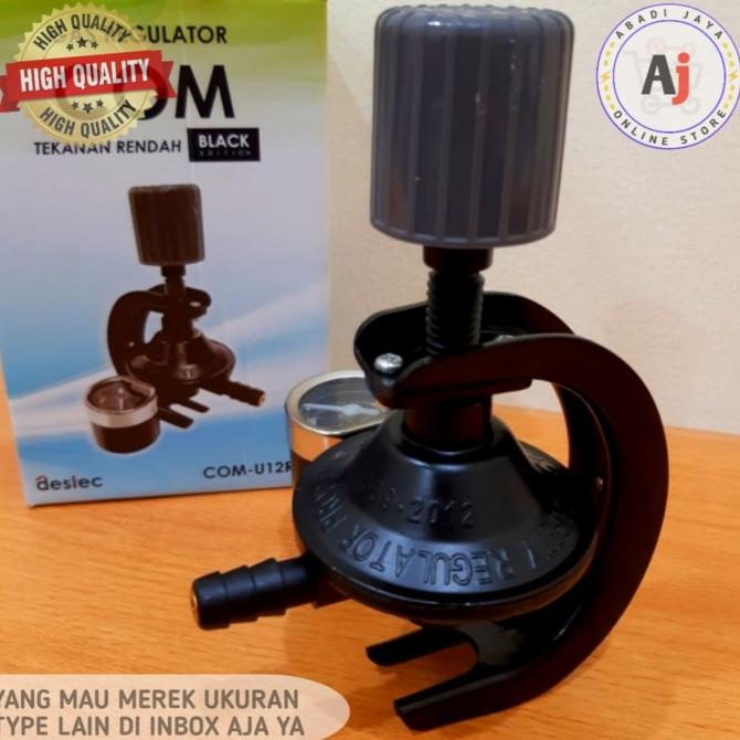 Regulator model putar jepit Starcam destec meter low pressure