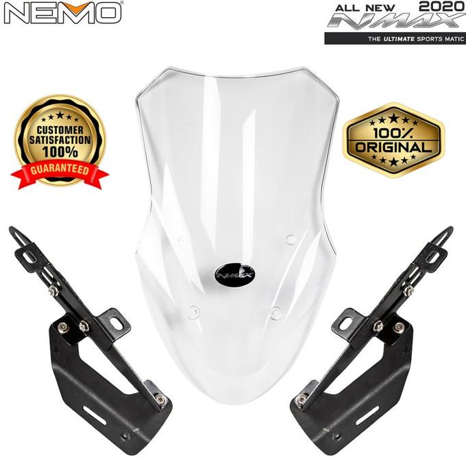 Windshield / Visor NEMO type Gladiator for Yamaha Nmax New 2020