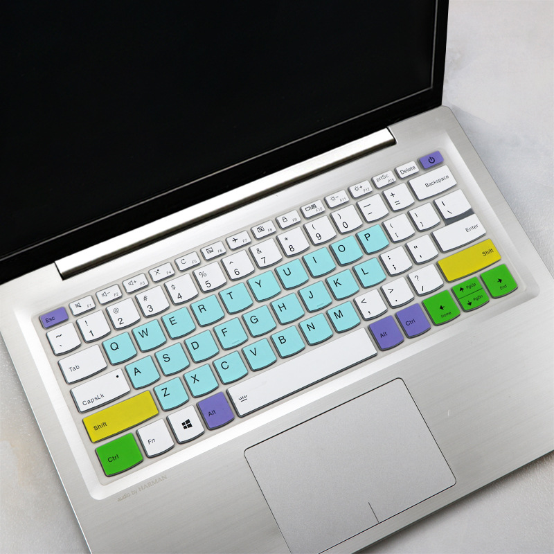 Cover Pelindung Keyboard Laptop Bahan Silikon Ultra Tipis Untuk Lenovo V530S V720 Yoga530 14 Inci