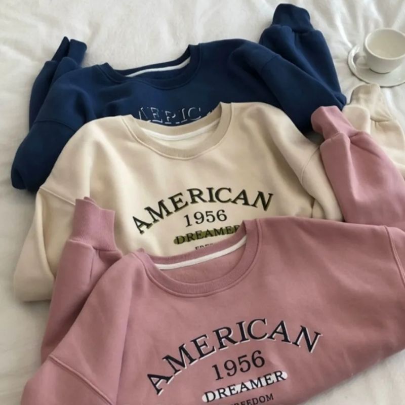 AMERICAN DREAMER FREEDOM CROOPE SWEATER CREWNECK