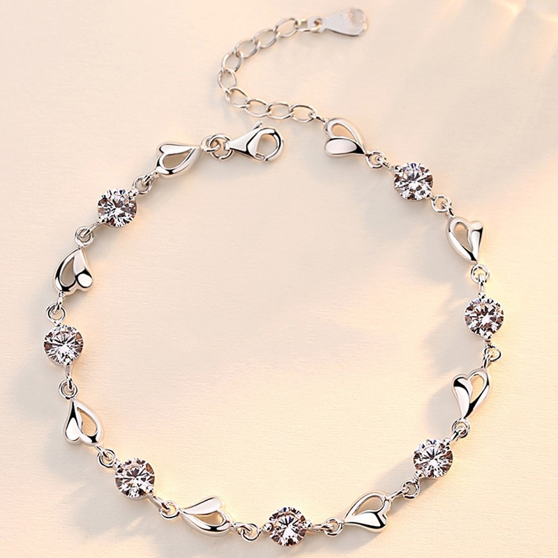 Gelang GL80 Tembaga Lapis S925 Premium Fashion Wanita Gelang Unik Lucu Keren Bagus Banget / BB