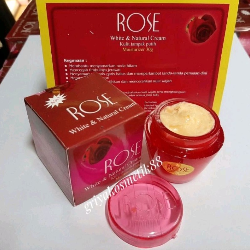 CREAM ROSE ORI HOLO PING HARGA 1 PCS