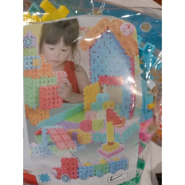 Mainan puzzle blok anak edukasi mainan puzle rumah mainan puzle blok edukasi anak LB3