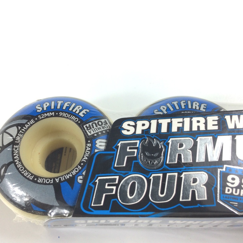 Spitfire F4 pro Roda skateboard 99A 52MM F4 Warna Biru