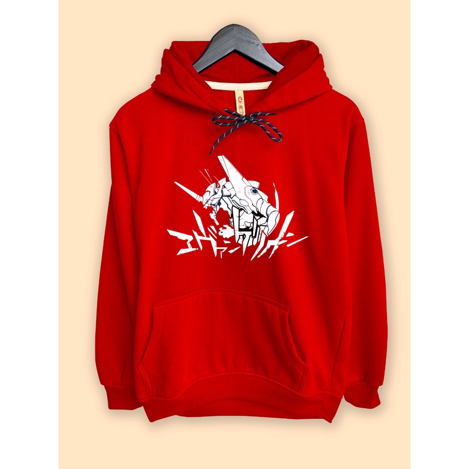 Jaket Hoodie Anime Neon Genesis Evangelion Jepang