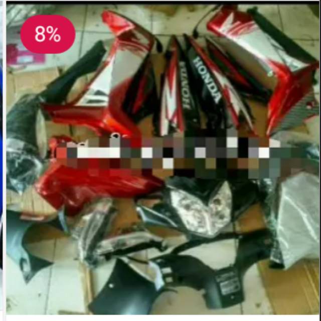 Full Set Body Honda Supra X 125 Shopee Indonesia