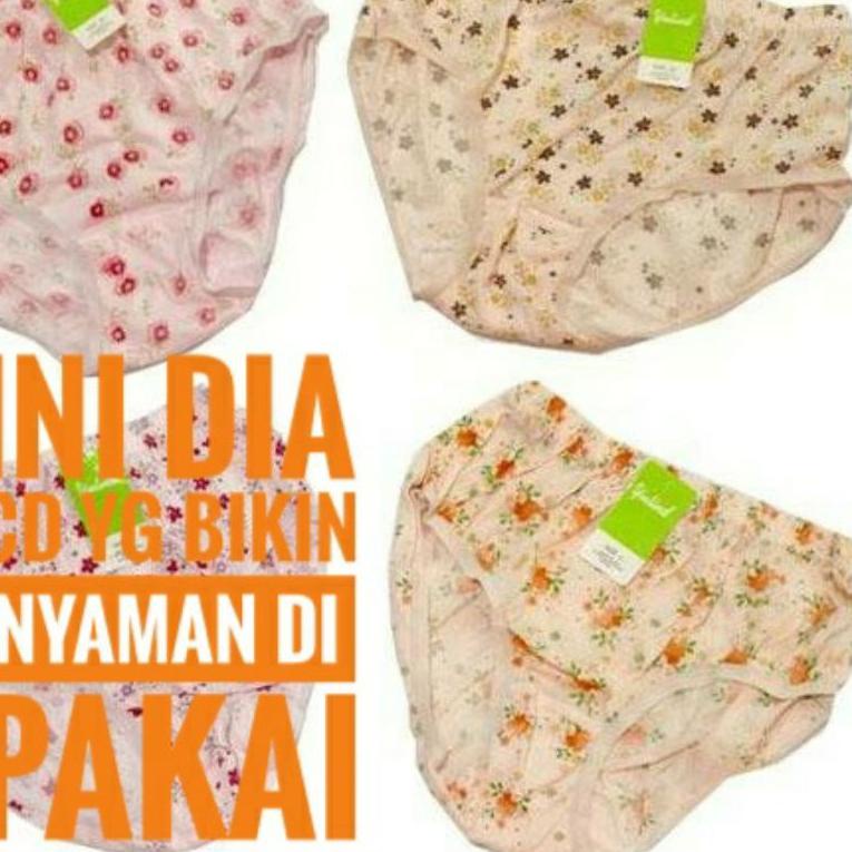 [KODE PRODUK YDVZG8668] celana dalam yutind/cekana dalam losinan /celana dalam jumbo 6pcs