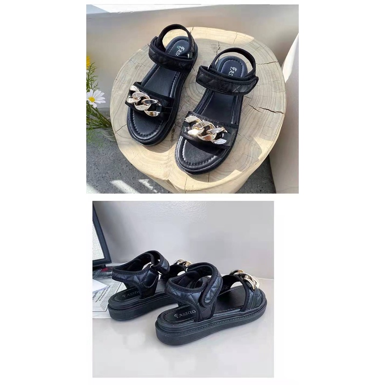 jia-985, sandal flat wanita import fashion sandal wanita cantik dan terlaris terkiniian 5028