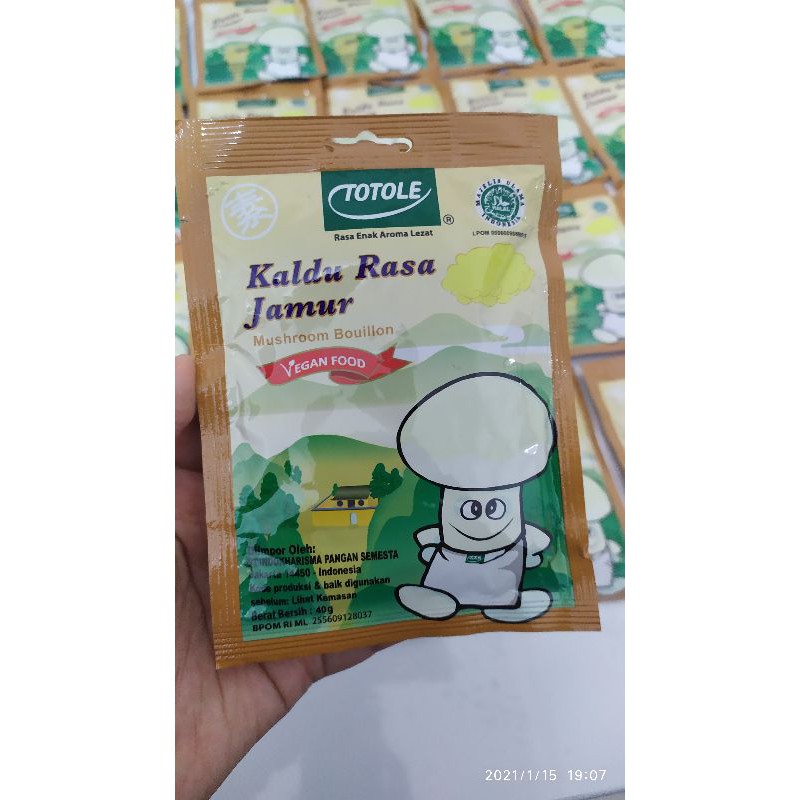 

Totole Kaldu Jamur 80gram