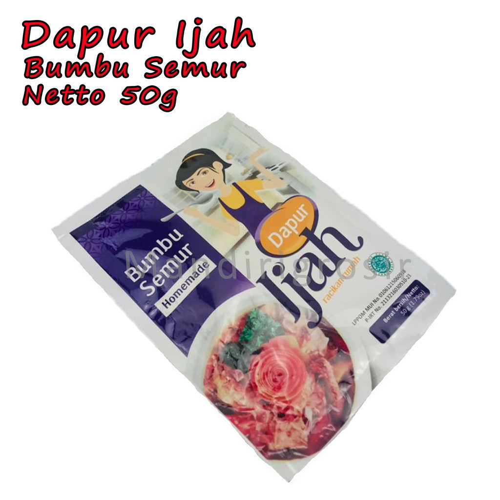 Bumbu Semur *Dapur Ijah * Bumbu * 50g