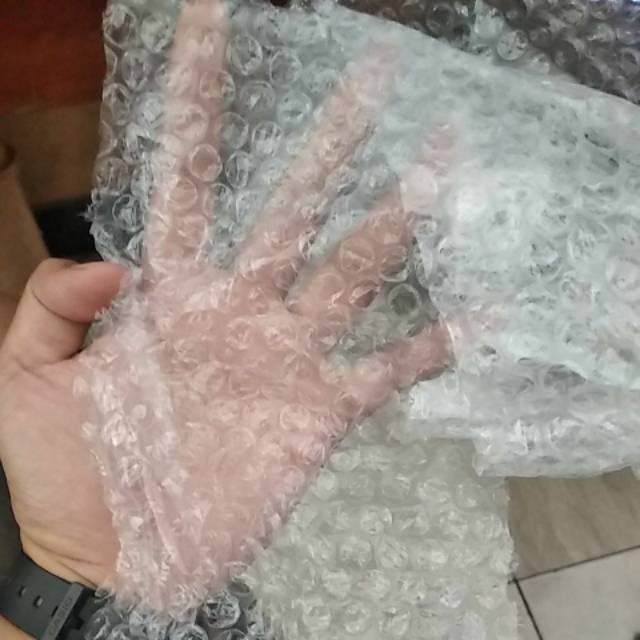 

Packing tambah bubble atau box
