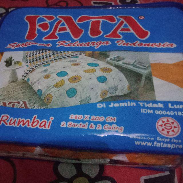 Sprei Rumbai Fata Minimalis Ukuran King 180x200 / Queen 160x200
