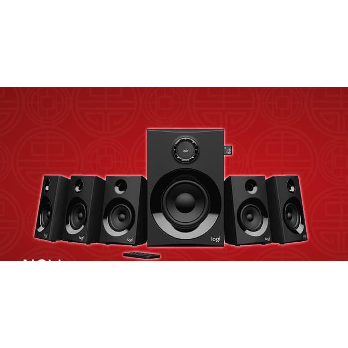 Logitech Z607 Speaker System Powerful Sound 5.1 Bluetooth USB 160w Z-607