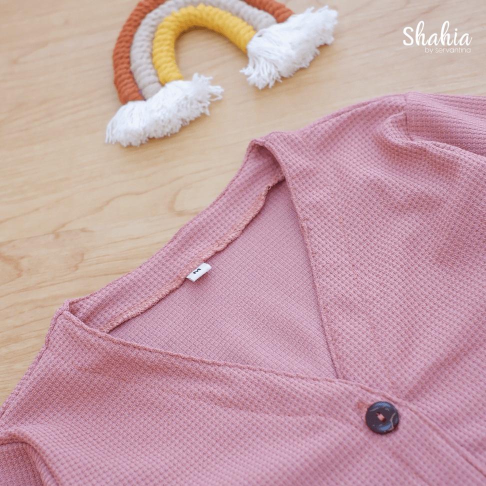 BEST SELLER SHAHIA - Waffle Cardigan Anak 2385 な