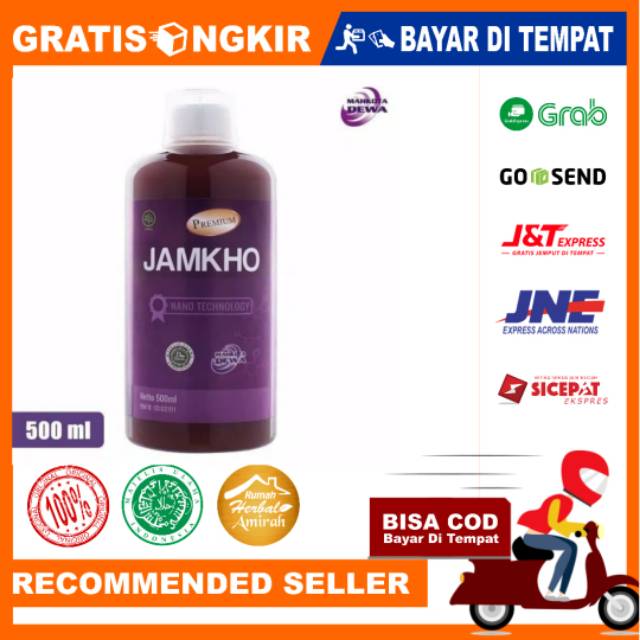 Jamkho 500ml original | jamu kolesterol | jamu obat herbal kolesterol asli original