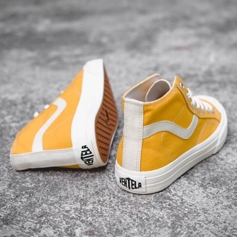 VENTELA PUBLIC HIGH YELLOW/SEPATU VENTELA/SNEAKERS VANTELA