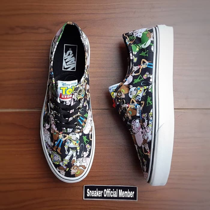 Sepatu Disney Pixar Toy Story x Vans Authentic Buzz Light Year