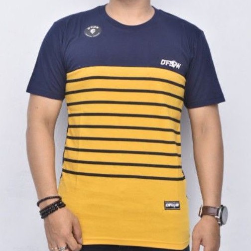 KAOS D'FLOW ORIGINAL NAVY STRIPE YELLOW