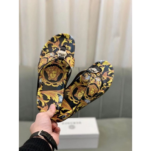 sendal pria vers4ce sandal cowok jepit mirror P1SHOES top