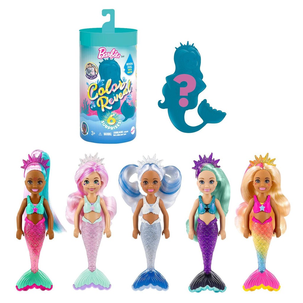 barbie color reveal chelsea