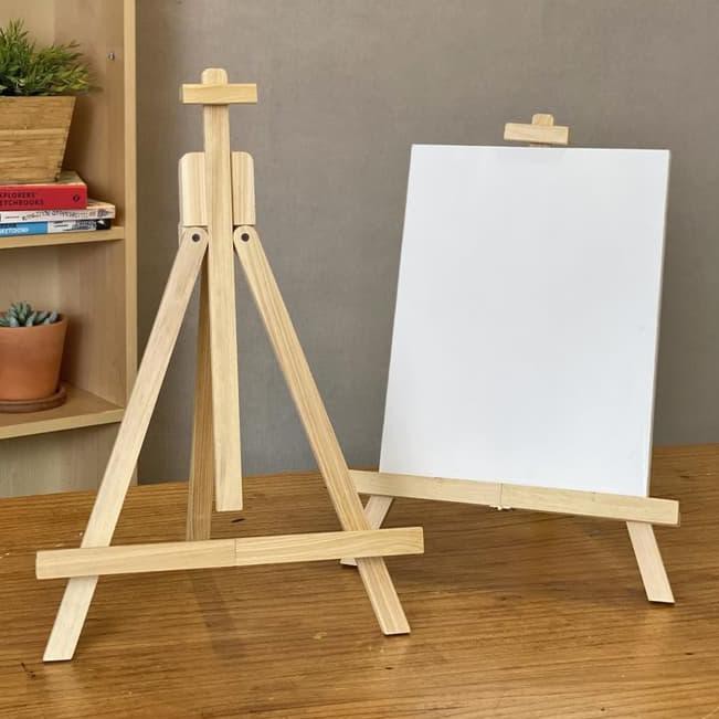 

✽JAU Easel Sandar Lukis Kanvas Kayu ✮ ★★★