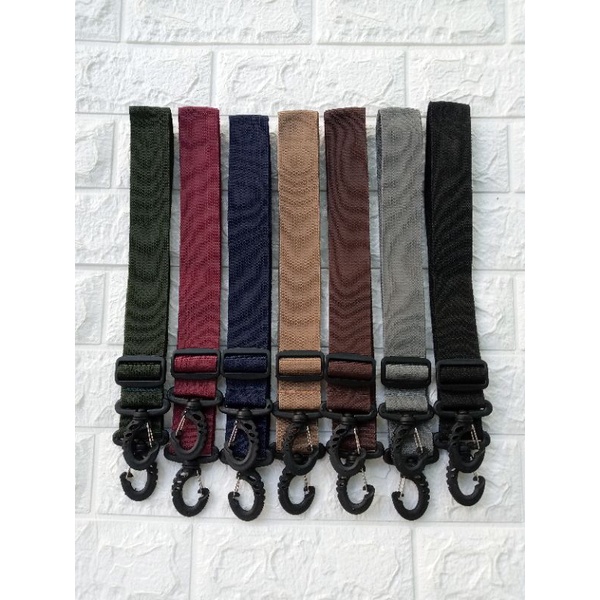 LONGSTRAP / TALI TAS SELEMPANG UK 3,8CM KRB TEBAL BANTOLAN PLASTIK