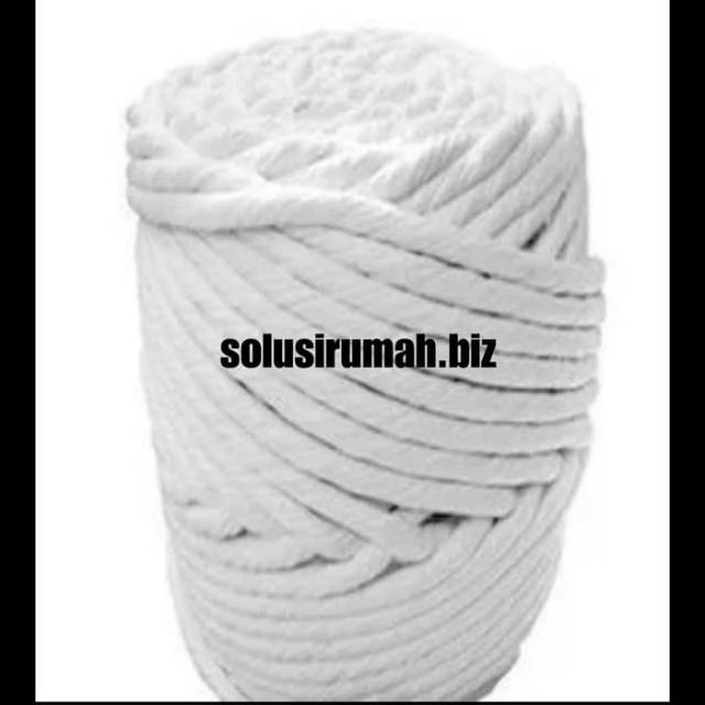 

TALI ASBES 8MM PER 1 METER TAMBANG ASBES ABSETOS ROPE CORD TWISTED