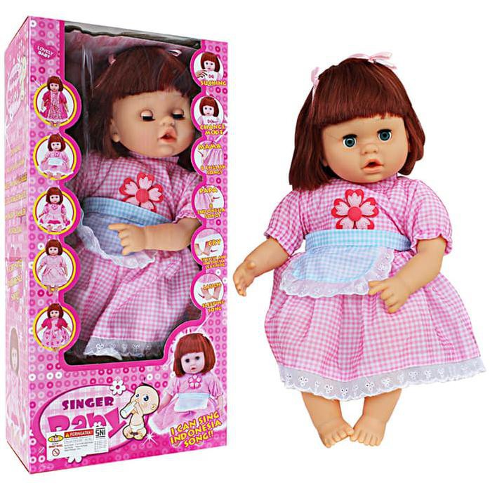 Boneka Baby Singer Doll ( Bisa Berbicara Dan Nyanyi ) Best Quality