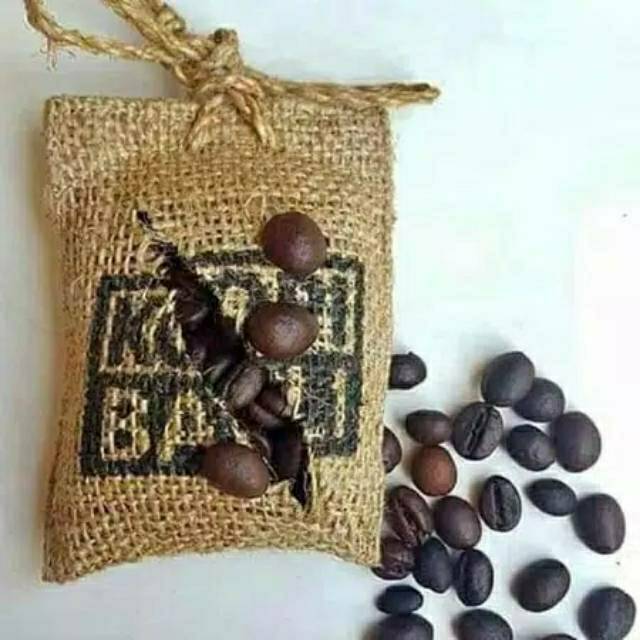 Paket 10 PCS Parfum mobil KOPI BALI ORIGINAL Pewangi kendaraan Car coffee perfume