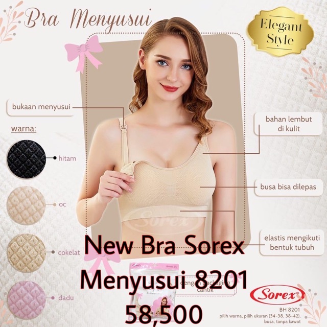 Bra Menyusui Sorex 8200 8201