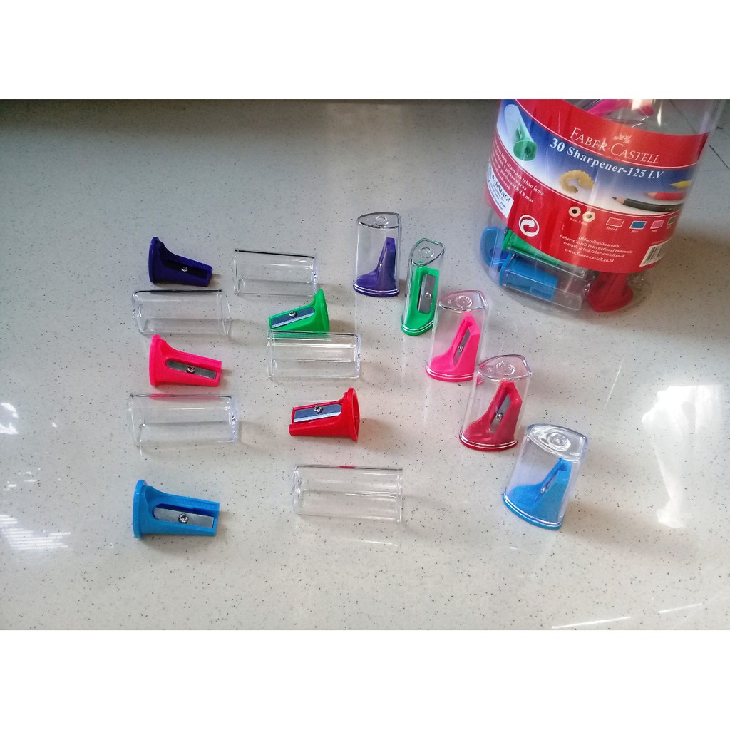 

Rautan Pencil Sharpener Plus Tempat Pembuangan - Faber Castell 125LV