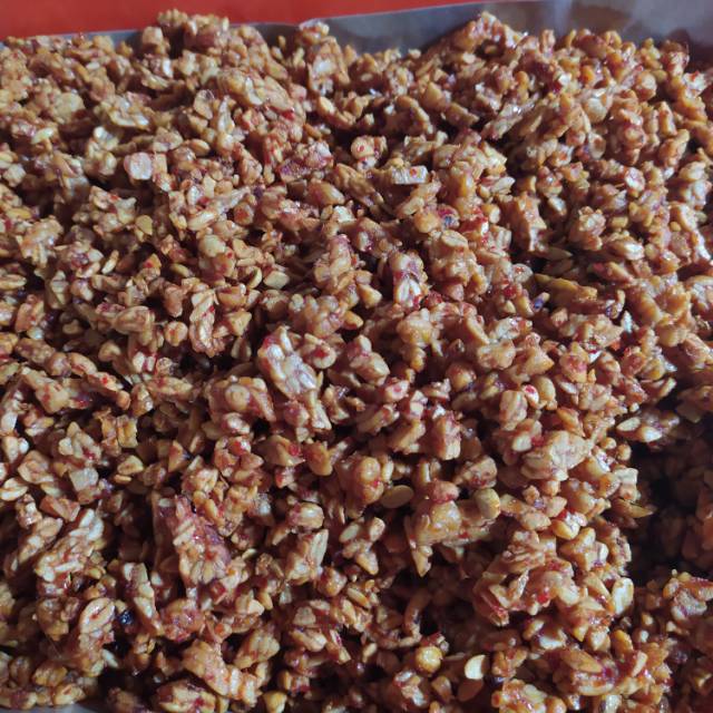 

Kering tempe pedas manis