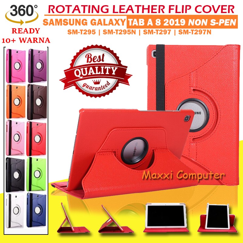 Samsung Galaxy Tab A8 A 8.0 8 Inch 2019 T295 Flipcover Flipcase Leather