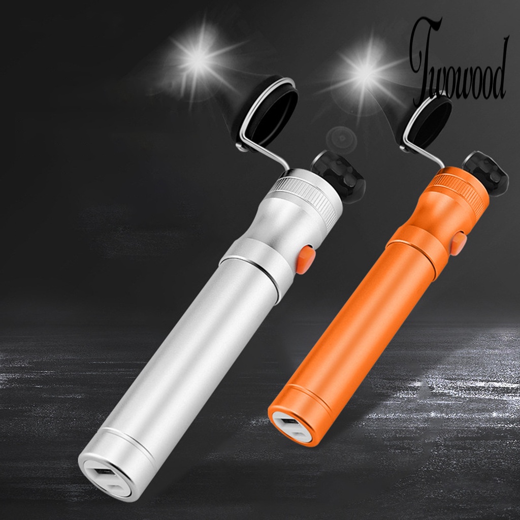 Twowood Korek Kuping Bahan Aluminum Alloy Rechargeable Untuk Travel