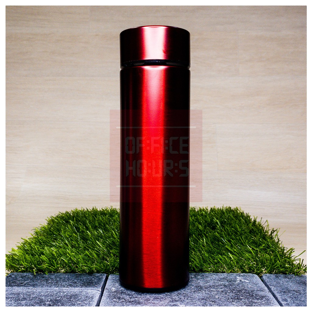 Thermos Tumbler Stainless dengan Display Suhu Digital 500 ml