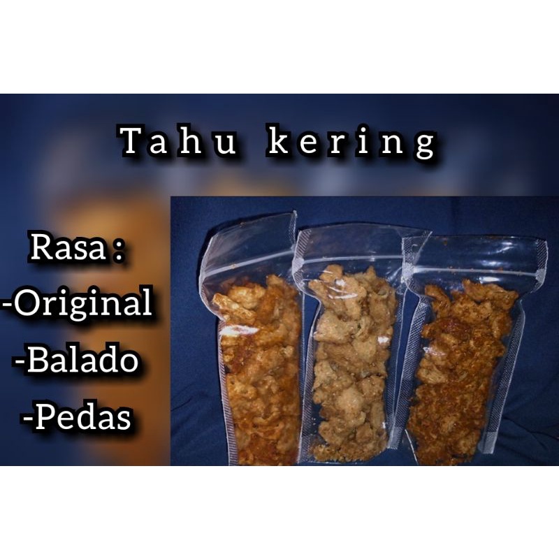 

Tahu Kering Favorit Enak,Gurih.70gram