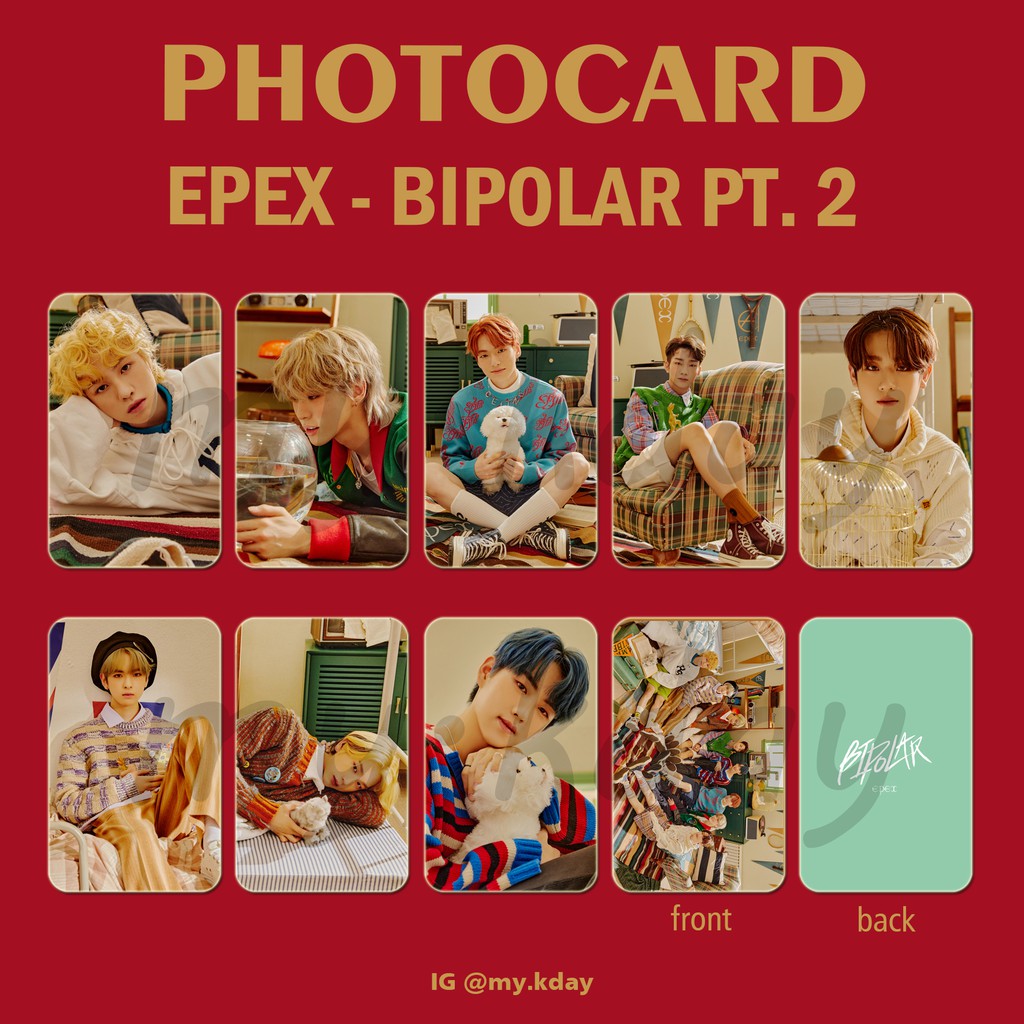 PC-0664, Unofficial Photocard EPEX Bipolar Pt 2 2 sisi