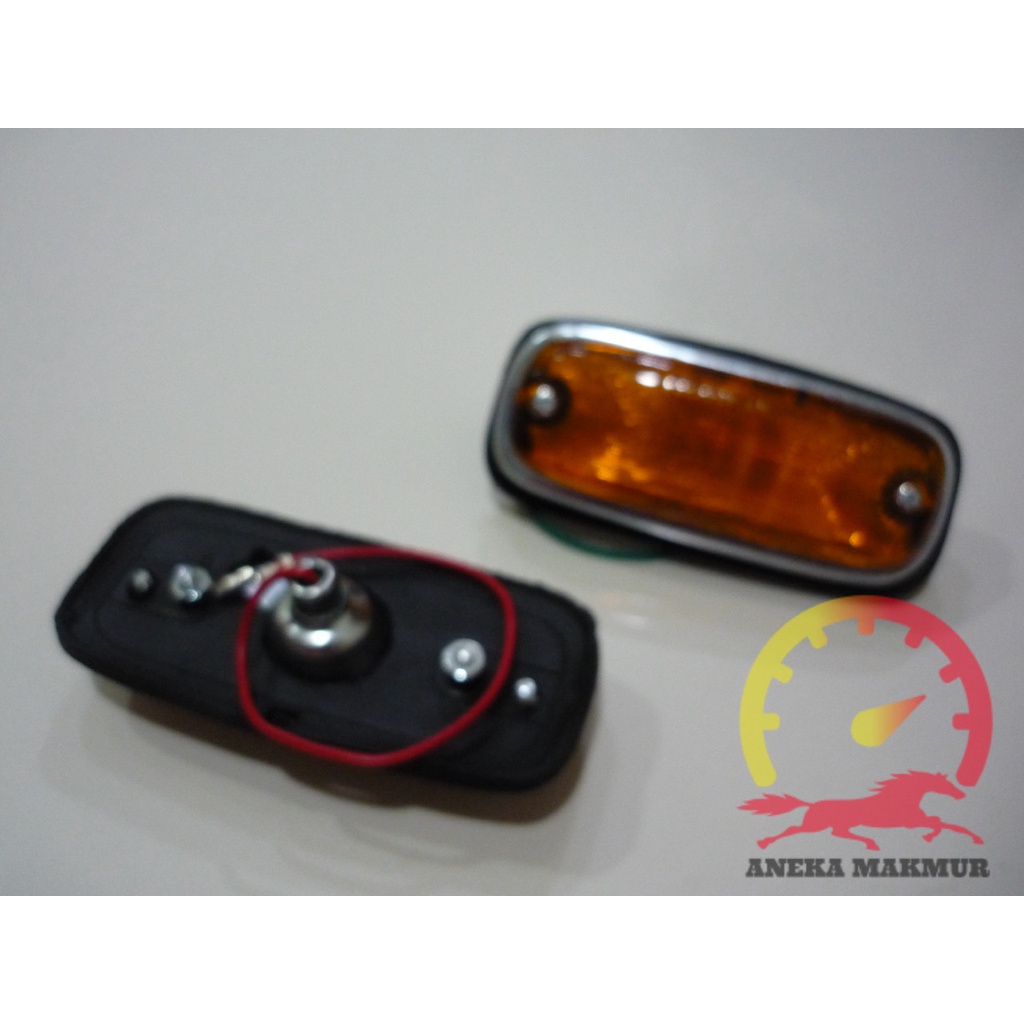 LAMPU SEN SAMPING FENDER SEPASANG 2PCS TOYOTA CORONA RT100 RT104 SIDE LAMP