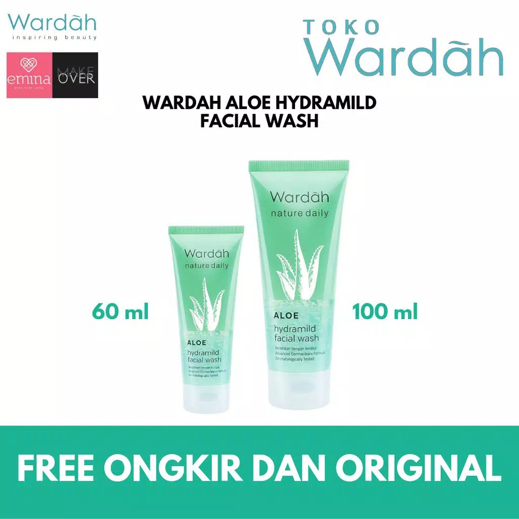 Wardah Aloe Hydramild Facial Wash 100ml