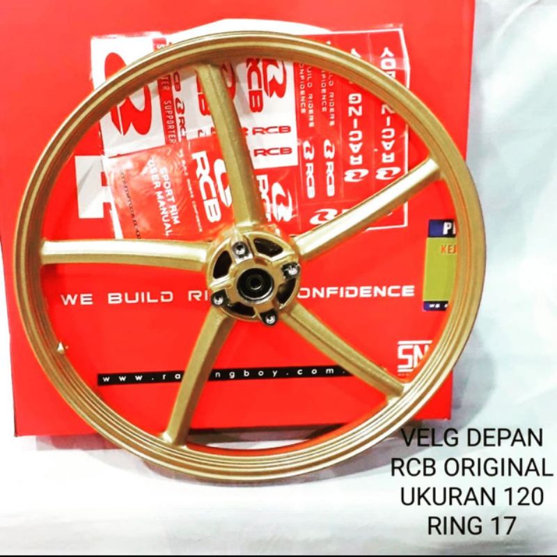 Velg depan RCB Universal Original UK 120
