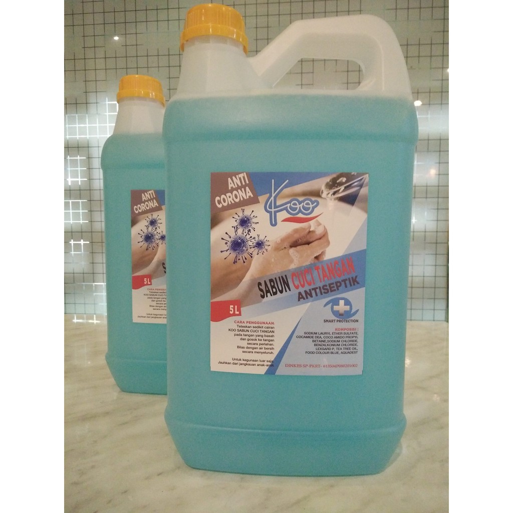 Sabun Cuci Tangan Antiseptik 5 Liter