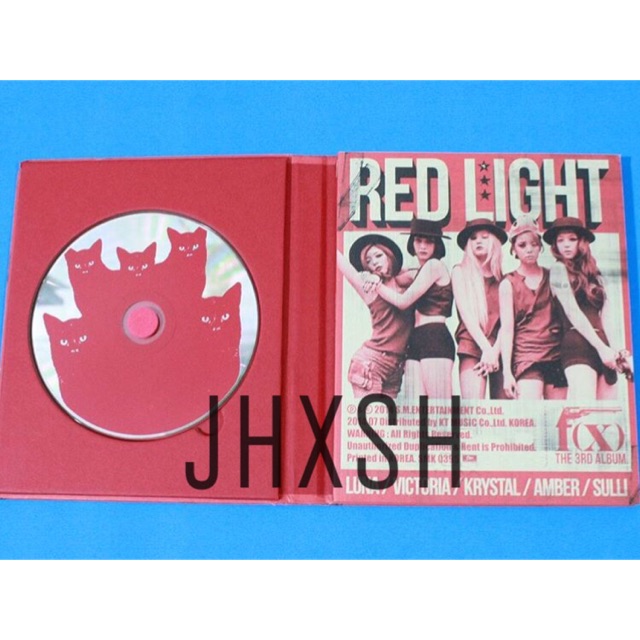 OFFICIAL F(X) RED LIGHT ALBUM