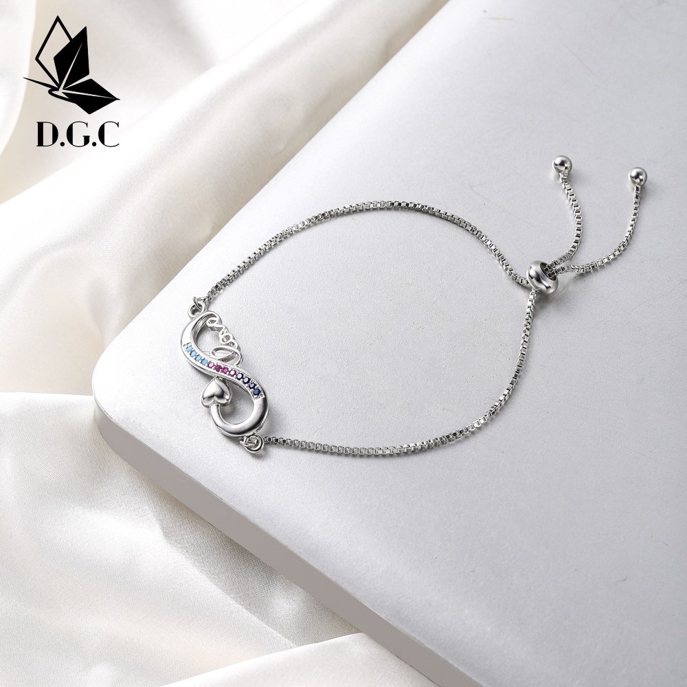 ✅COD✨Gelang Titanium Wanita Serut Rantai Sederhana Korean Style Putih Aksesoris Perhiasan Murah D345