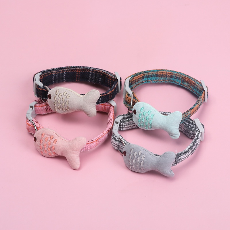 PH.Medan Kalung Kucing/Anjing Bentuk Boneka Ikan