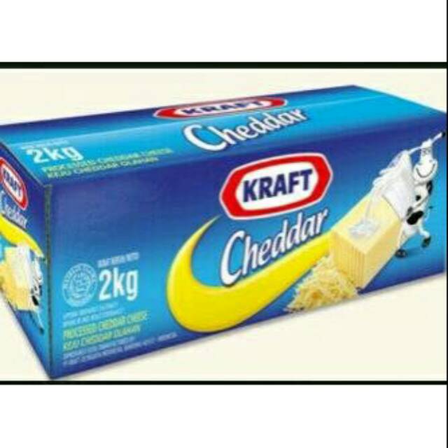

TERLARIS KEJU CHEDDAR KRAFT 2 KG