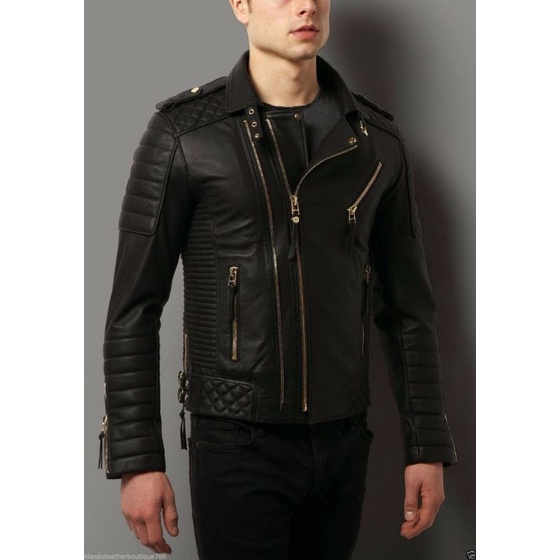 JAKET KULIT RAMONES ASLI DOMBA GARUT | JAKET KULIT MOTOR | JAKET KULIT TOURING