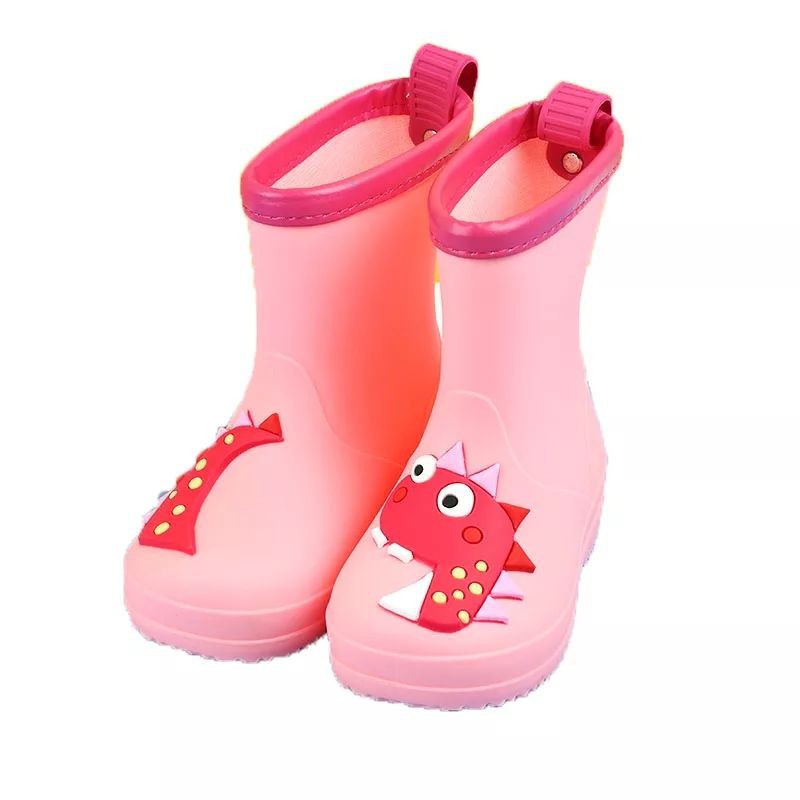 DINOSAUR Rain BOOTS Sepatu boot anak anti air top good ok