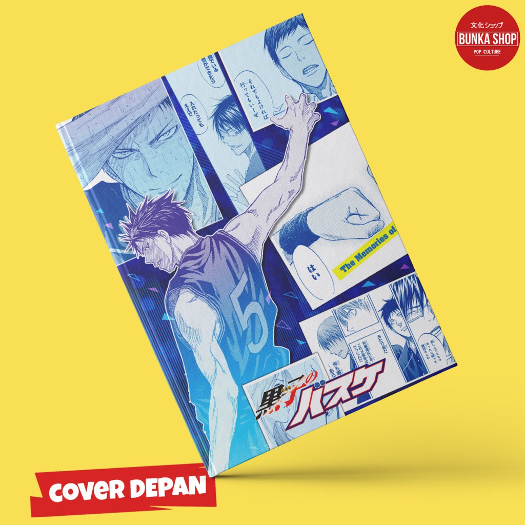 

Note Book Anime Kuroko no Basuke Aomine Daiki Hardcover A5 Buku Tulis Catatan Note Agenda Planner Jurnal